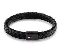 Tommy Hilfiger Jewelry Bracelet en Cuir Tressé pour Homme Couleur Noire - 2790331