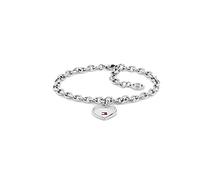 Tommy Hilfiger Jewelry Bracelet pour Femme en Acier Inoxydable avec un Charm en Forme de Cœur - 2780553