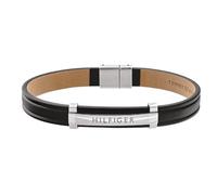 Tommy Hilfiger Jewelry Bracelet pour Homme en Cuir Couleur Noire - 2790161
