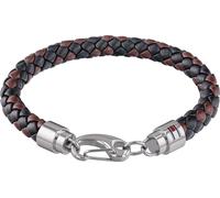 Bracelet Homme TOMMY HILFIGER CASUAL CORE 2790047 Cuir Noir Brun