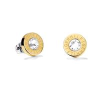 Tommy Hilfiger Jewelry Clous d'oreilles pour Femme en Acier inoxidable décorés avec cristaux