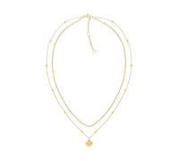 Tommy Hilfiger Jewelry Collier avec Pendentif pour Femme en Acier Inoxydable avec placage Or Jaune - 2781010