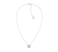 Tommy Hilfiger Jewelry Collier avec Pendentif pour Femme en Acier Inoxydable avec un Cristal - 2780284