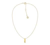 Tommy Hilfiger Jewelry Collier avec Pendentif pour Femme en Or Jaune - 2780913