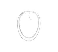 Tommy Hilfiger Jewelry Collier Chaîne Double pour Femme en Acier Inoxidable - 2780979