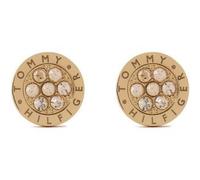 Tommy Hilfiger Jewelry Clous d'oreilles pour Femme en Acier inoxidable avec cristaux