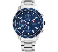 Tommy Hilfiger Montre Argent Multi-Cadrans Hommes Jimmy 1791949