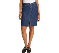Tommy Hilfiger Jupe en Denim Femme Straight Ace Longueur Genoux, Bleu (Ace), 42