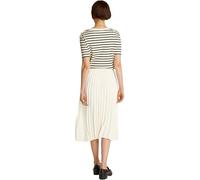 Tommy Hilfiger Jupe Femme Fluid Pleated Pull On Midi Plissée, Ivoire (Ivory Petal), 40