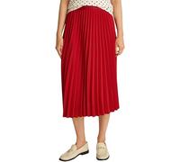 Tommy Hilfiger Jupe Femme Fluid Pleated Pull On Midi Plissée, Multicolore (Medium Red), 44