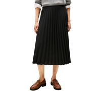 Tommy Hilfiger Jupe Femme Fluid Pleated Pull On Midi Plissée, Noir (Black), 42