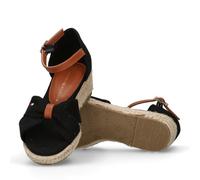TOMMY HILFIGER Karin Sandale, Noir, 38 EU