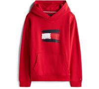 Tommy Hilfiger Kids' Flag Hoodie Red XLD 14Y Male