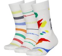 Tommy Hilfiger Kids' Sock Gift Box, Crew Socks Multicolore Baby C0-C2 Unisex