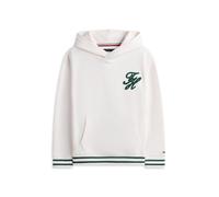 Tommy Hilfiger Kids Sweat vert foncé / blanc, Taille 122