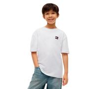 Tommy Hilfiger Ks0ks00756 Short Sleeve T-shirt Blanc 8 Years Enfants