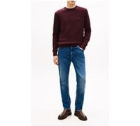 Tommy Hilfiger Lambswool Blend Done Deep Burgundy Heather Taille: L | Pulls Outlet | Homme | Marron