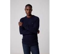 Tommy Hilfiger Lambswool Crew Neck pour S Marine