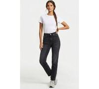 Tommy Hilfiger Layla High Rise Slim Straight Jeans Denim Black Taille: W30L30 | Jeans droits Outlet | Femme | Le Noir