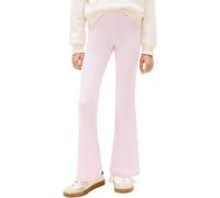 Tommy Hilfiger Legging côtelé évasé pour Fille - KG0KG09192 - Rose nacré - 5 Ans