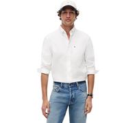 Tommy Hilfiger Light Oxford Solid SF Shirt Mw0mw42287 Chemise L/S Homme (Lot de 1)