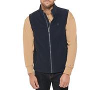 Tommy Hilfiger Lightweight Polar Fleece Vest Gilet en Polaire, Bleu Marine, Small Homme
