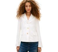 Tommy Hilfiger Linen Blend Slim Blazer Ww0ww49335, White (Th Optic White), 72 Femme