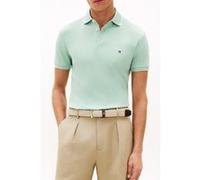Tommy Hilfiger Liquid Cotton Tipped Polo Crushed Mint Taille: L | T-Shirts Outlet | Homme | Cyan