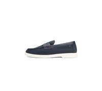 Tommy Hilfiger Homme Hilfiger Mix Nubuck Loafer Fm0fm05785 Mocassins, Blue (Desert Sky), 45.5 EU