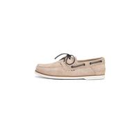 Tommy Hilfiger Chaussures bateau pour homme TH Boat Shoe Core Suede FM05387 Beige (Taupe côtier) 42