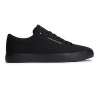 Tommy Hilfiger Logo Canvas Trainers Black Taille: 43 | Baskets Outlet | Homme | Le Noir