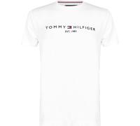 T-shirt - TOMMY HILFIGER - Logo - Blanc - Manches courtes - Taille L M