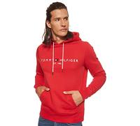 Tommy Hilfiger Logo Hoody, Sweat-Shirt Homme, Rouge (Haute Red 611), XX-Large