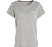 Tommy Hilfiger Logo Lounge T-Shirt Gris chiné 8 (XS) Female