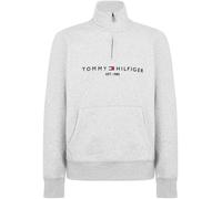 Tommy Hilfiger Logo Mockneck Sweatshirt Grey P91 S Male