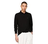 Tommy Hilfiger Long Sleeve Polo Shirts in Regular Fit with Stretch and Organic Pique Cotton Polo à Manches Longues en Coupe régulière en Coton piqué Stretch et Bio Homme (Lot de 1)