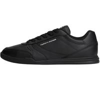 Tommy Hilfiger LoPro Cup Fm0fm05677 Chaussures Basses en Cuir pour Homme, Black, 45 EU