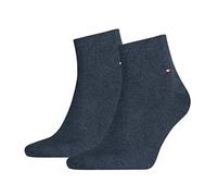 Tommy Hilfiger Lot de 2 paires de chaussettes pour homme, denim, 36 W/34 L