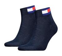 Tommy Hilfiger Chaussettes homme Lot de 2 paires Bleu marine Taille 39-46/47-49