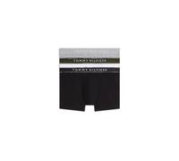 TOMMY HILFIGER Lot de 3 boxers mid heather / black / true white bleu | XL