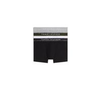 TOMMY HILFIGER Lot de 3 boxers mid heather / black / true white bleu | XXL