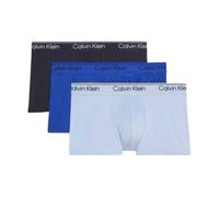 Tommy Hilfiger Low Rise Trunk 3PK 0AE Shoreline Royalty Blue Bell Small, 0ae Shoreline Royalty Blue Bell, L