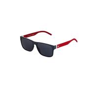 TOMMY HILFIGER Lunettes de soleil bleu nuit / rouge / blanc, Taille 56