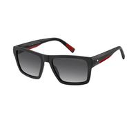 Tommy Hilfiger - Lunettes de soleil carrées - Homme - Accessoires - Noir - Taille: 56 MM