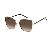Tommy Hilfiger - Lunettes de soleil œil de chat Monogram - Femme - Accessoires - Jaune - Taille: 57 MM