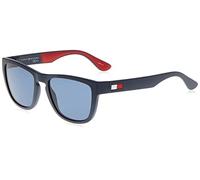 Tommy Hilfiger Homme TH 1557/S 8RU/KU Lunettes de soleil Plastique Bleu Bleu Carré