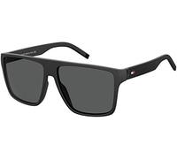 Tommy Hilfiger Lunettes de Soleil TH 1717/S Matte Black/Grey 59/14/145 homme