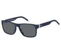 Tommy Hilfiger Lunettes de soleil TH 1718/S Bleu/Gris 56/16/145 Homme