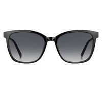 Tommy Hilfiger Lunettes de Soleil TH 1723/S Black/Grey Shaded 54/18/140 femme