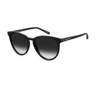 Tommy Hilfiger Lunettes de Soleil TH 1724/S BLACK/GREY SHADED 56/17/140 femme